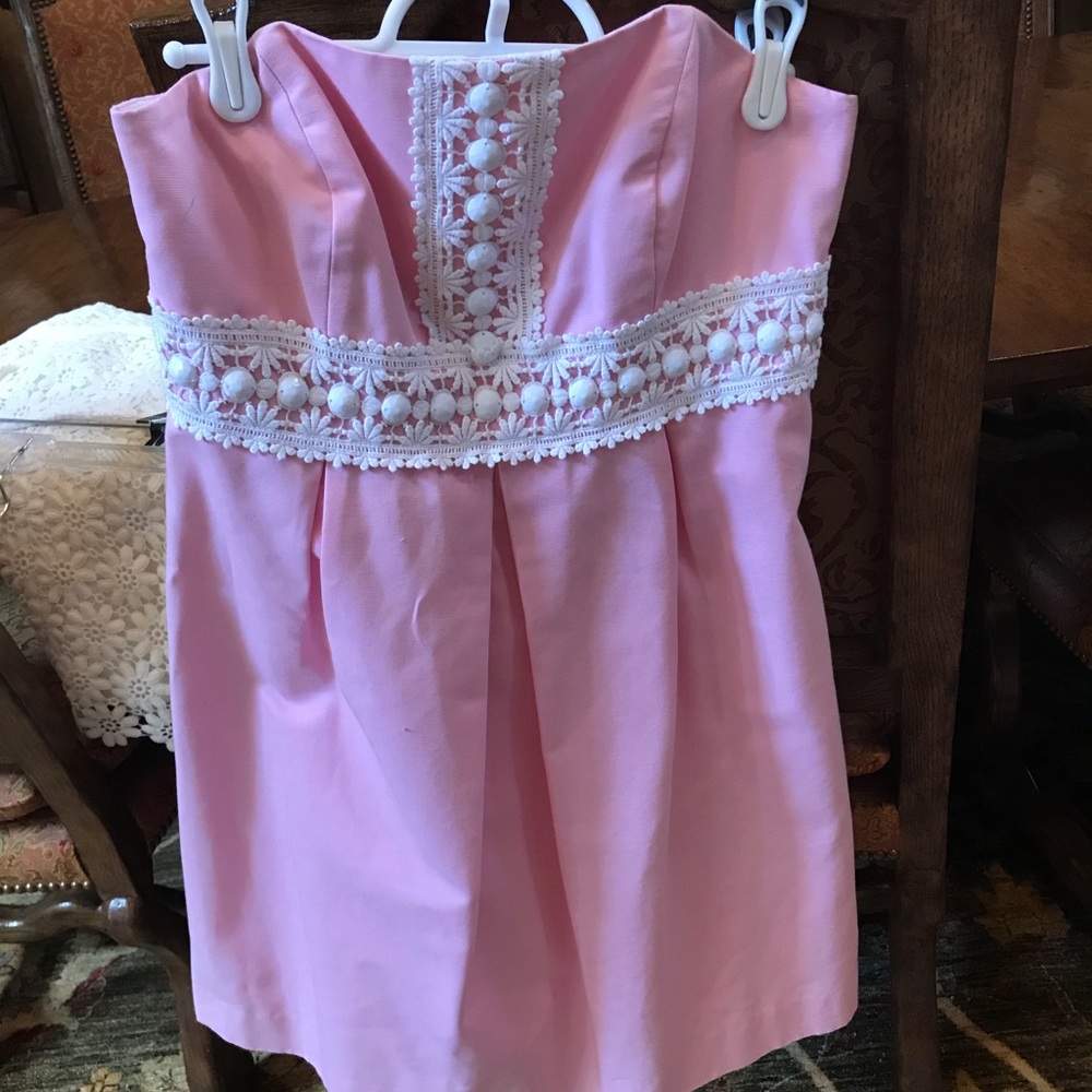 Lilly Pulitzer Strapless Dress